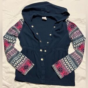 Wonder Nation Lightweight Jacket Girls Size Medium 7-8